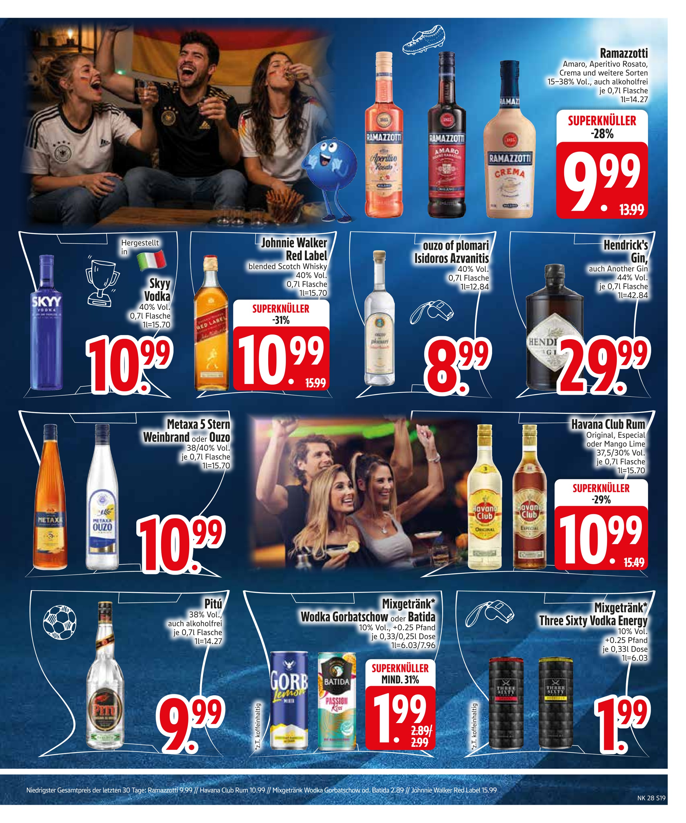 EDEKA Spirituosen im Prospekt